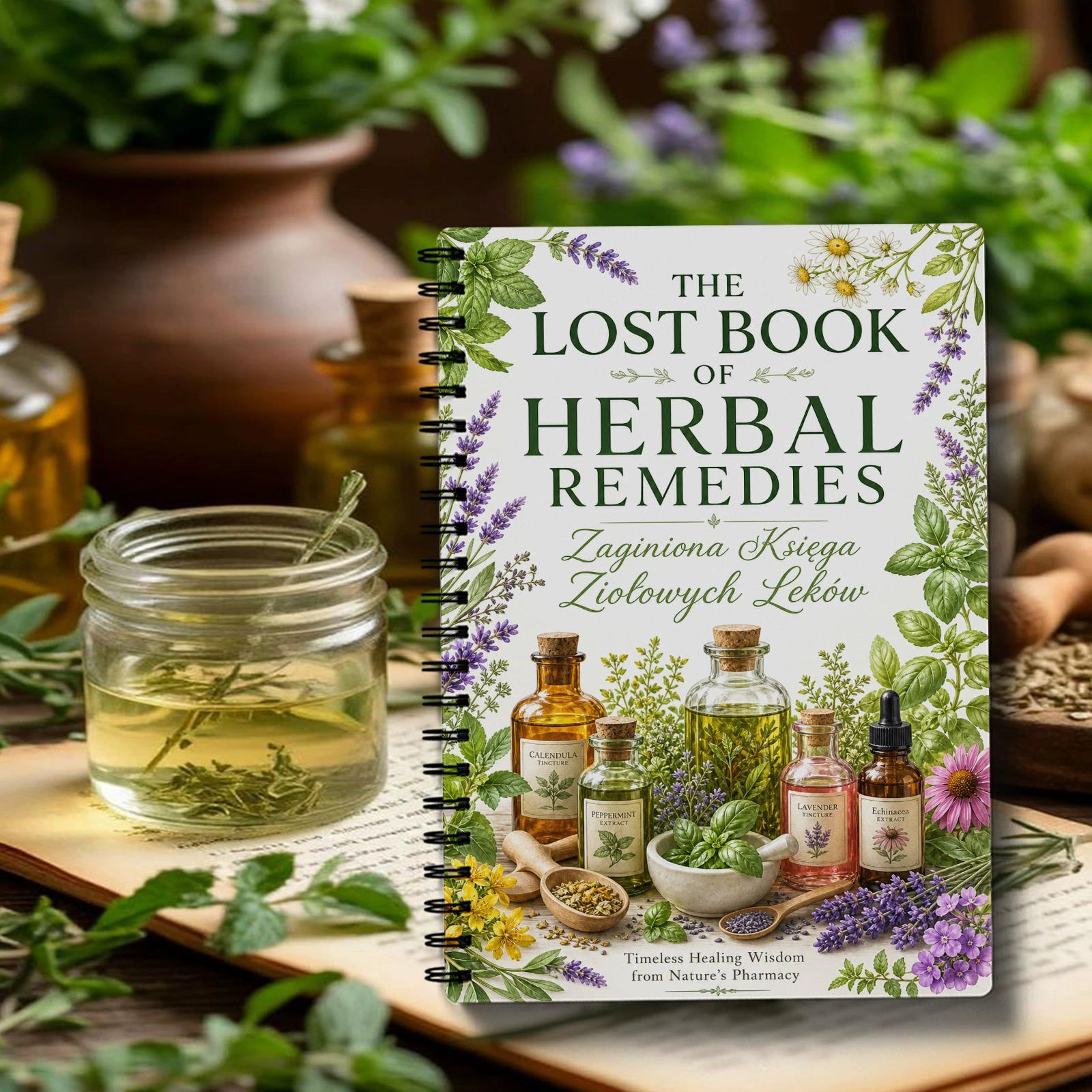 Herbal Remedies Spiral Noteboo - đánh giá và giá Herbal Wellness For You