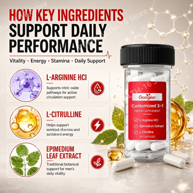 L-Arginine HCl with L-Citrulli - đánh giá và giá Herbal Wellness For You