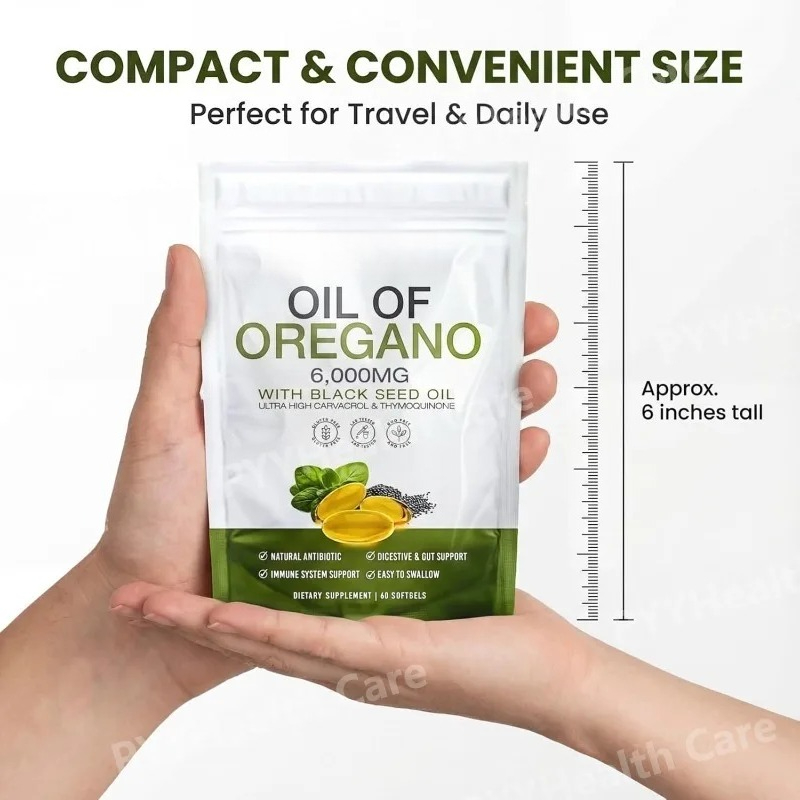 Oregano Oil with Black Seed Oi - đánh giá và giá Herbal Wellness For You