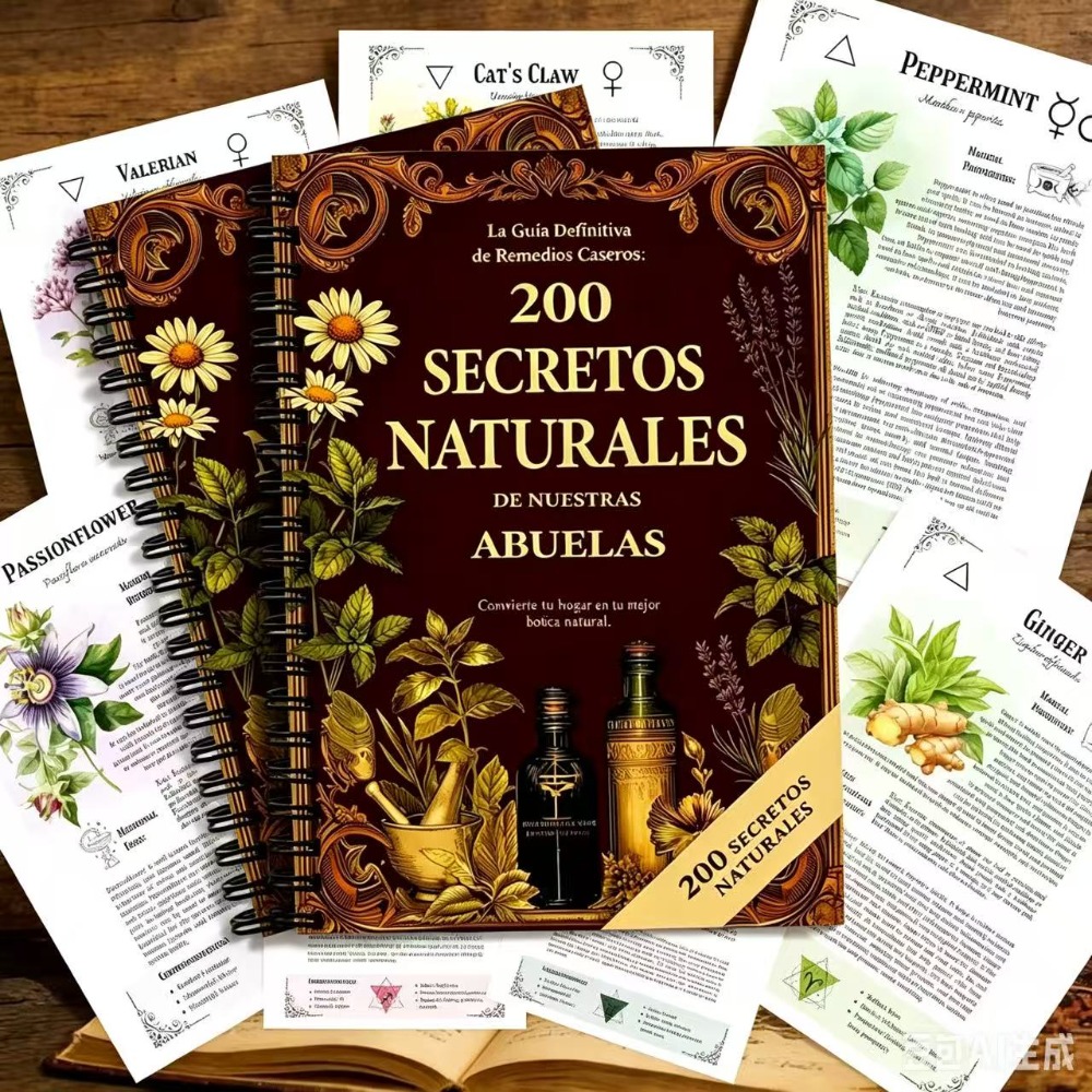 200 Natural Secrets A5 Spanish - đánh giá và giá Herbal Wellness For You