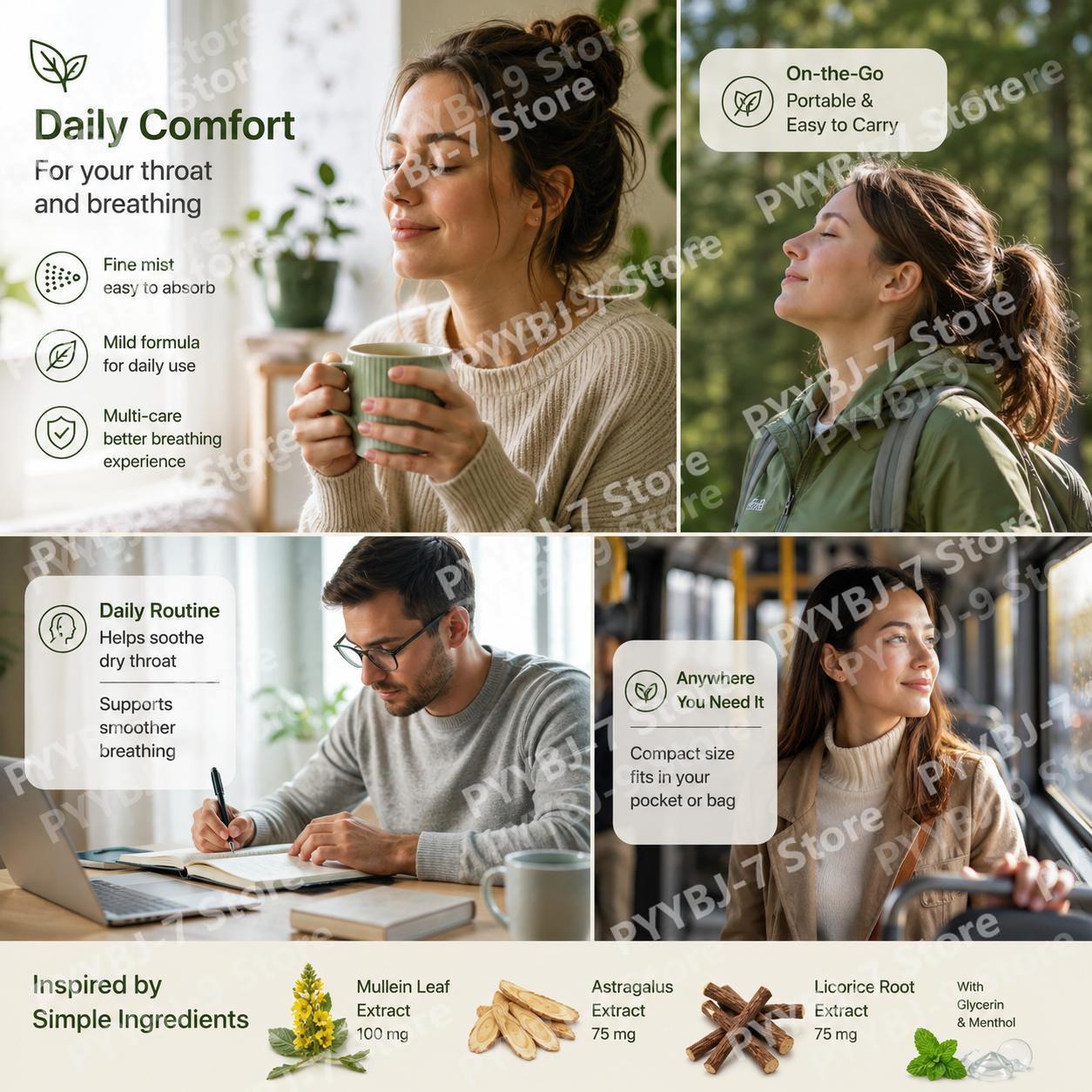 Herbal Freshness Lung breathin - đánh giá và giá Herbal Wellness For You