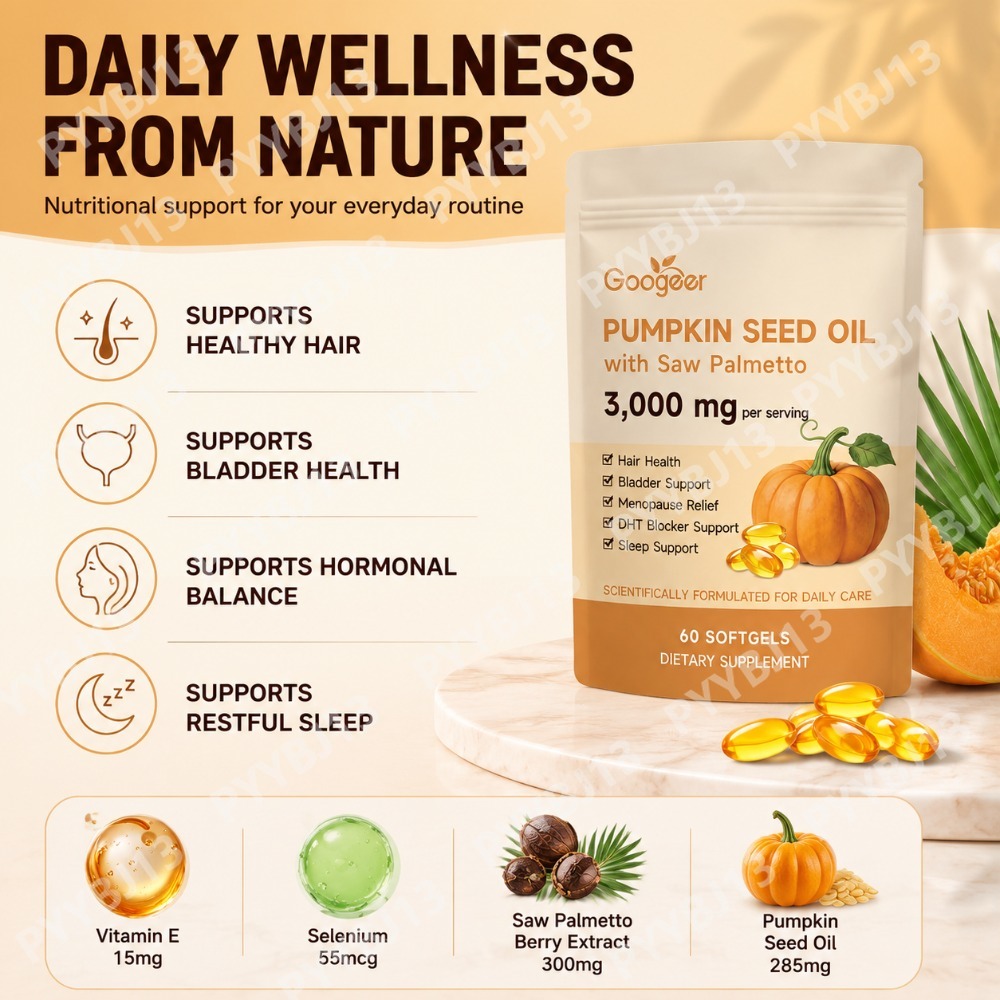 Googeer Pumpkin Seed Oil Softg - đánh giá và giá Herbal Wellness For You